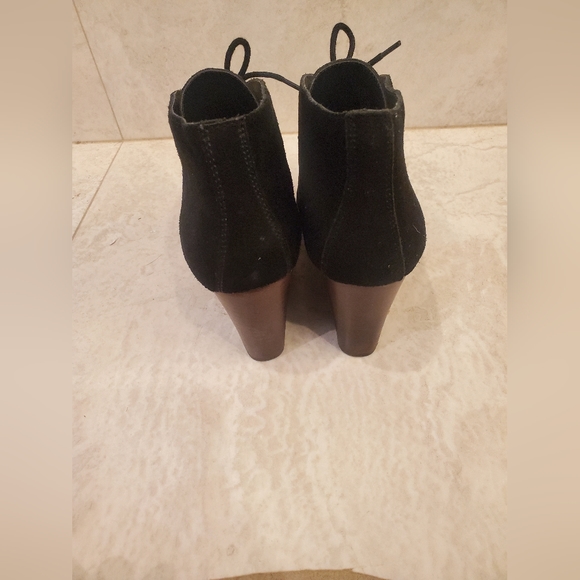 Lucky Brand Yamene Wedge Ankle Boots, Women's Size 9M, Black - Picture 4 of 6